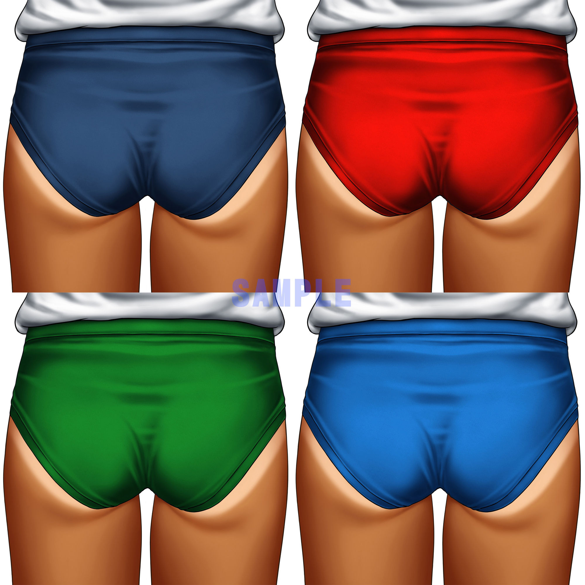 サンプル画像2:フォーカス・オン・ブルマ(sandansu) [d_374836]