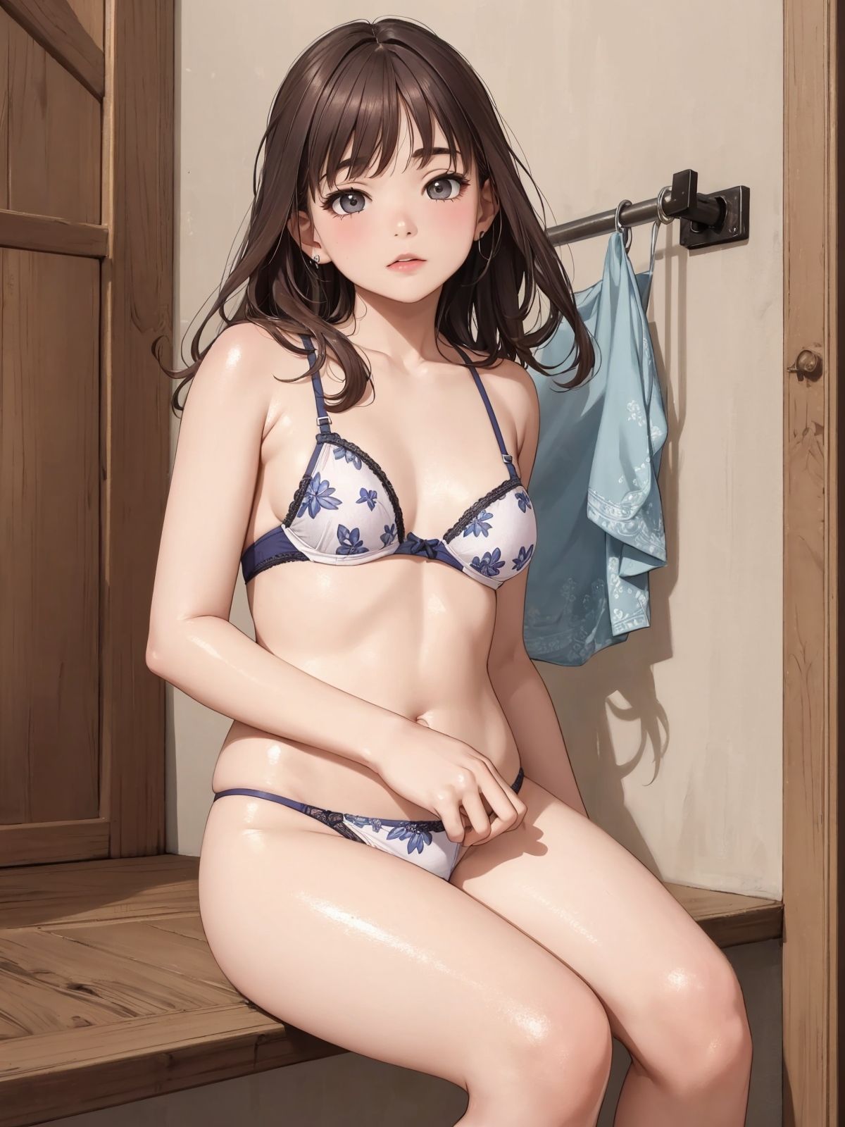 サンプル画像5:下着姿のあの子(のじりあい) [d_374843]