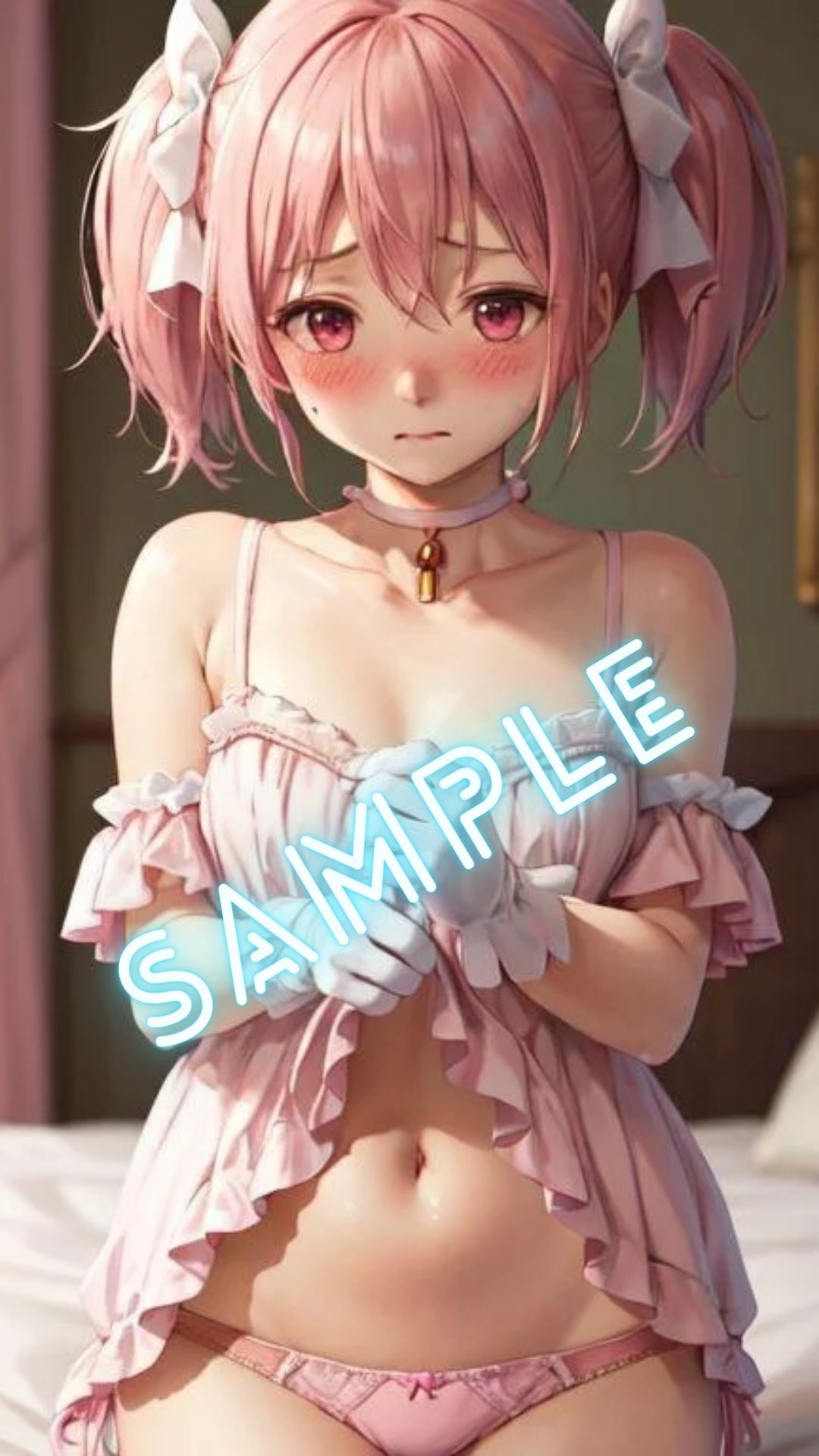 サンプル画像4:魔法〇女まどか☆マギカ 鹿〇まどか風 画像集(パンティー旅情) [d_374866]