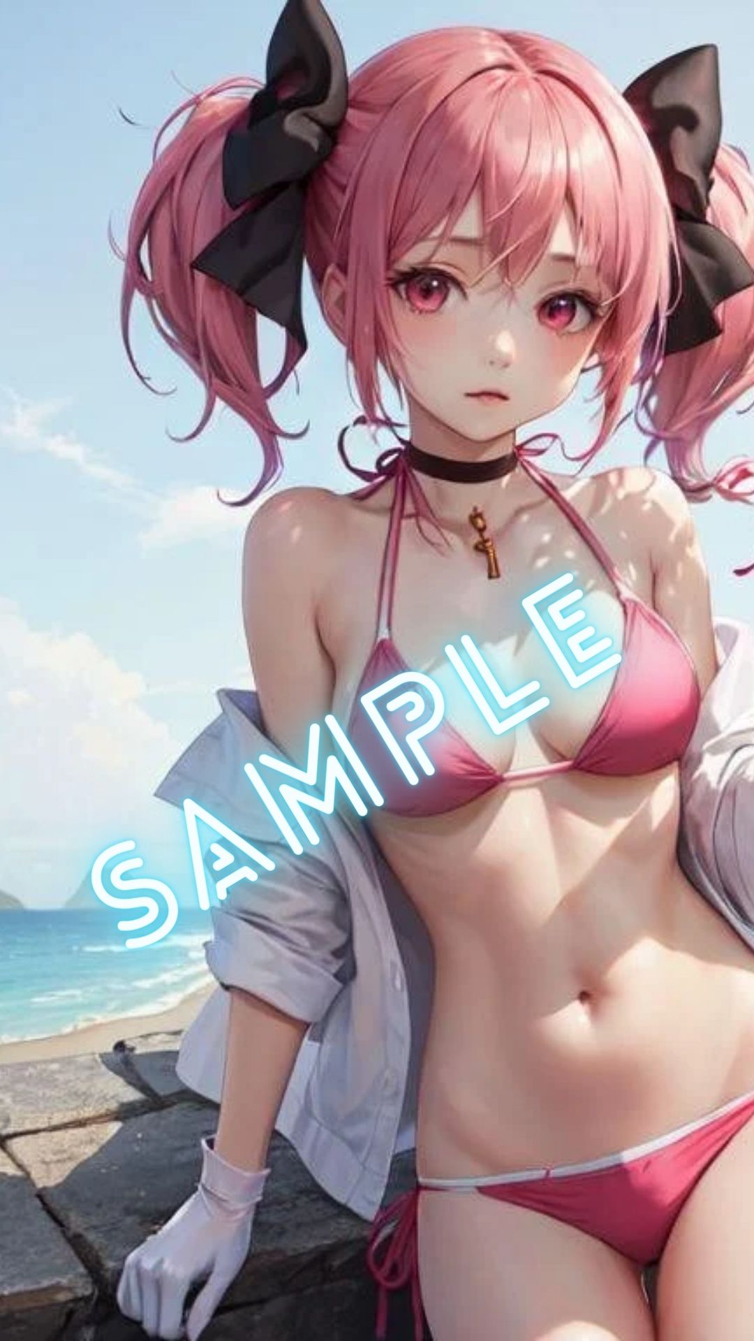 サンプル画像6:魔法〇女まどか☆マギカ 鹿〇まどか風 画像集(パンティー旅情) [d_374866]