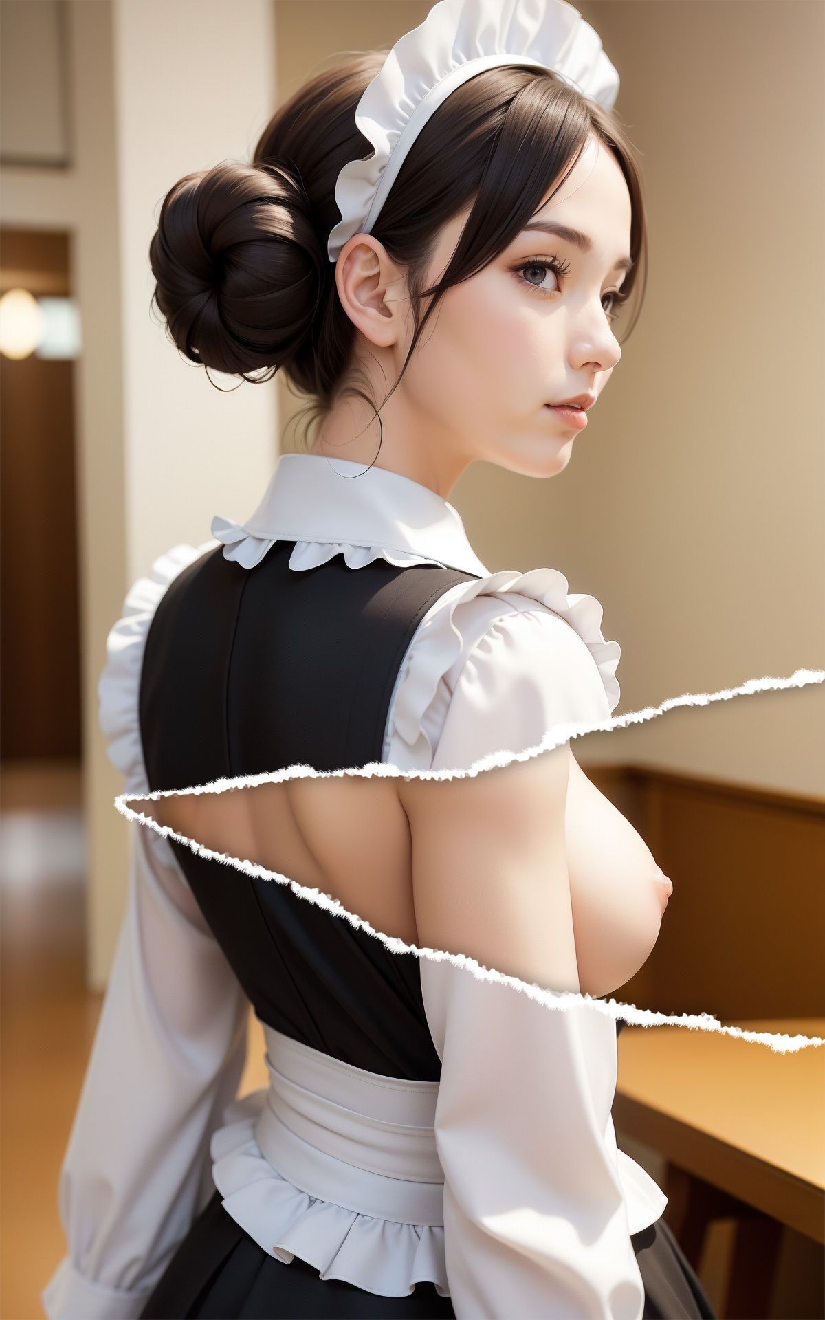 サンプル画像5:妄想撮りおろし！淑女なメイドさん編(6TRAINER) [d_374921]