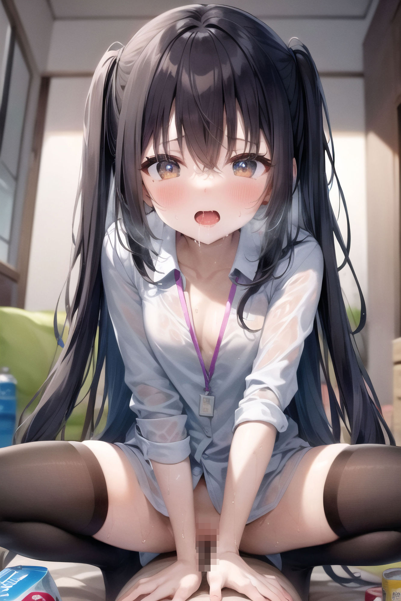 サンプル画像2:上司に調教されつづけた社畜OLの末路(結城ゆい) [d_374936]