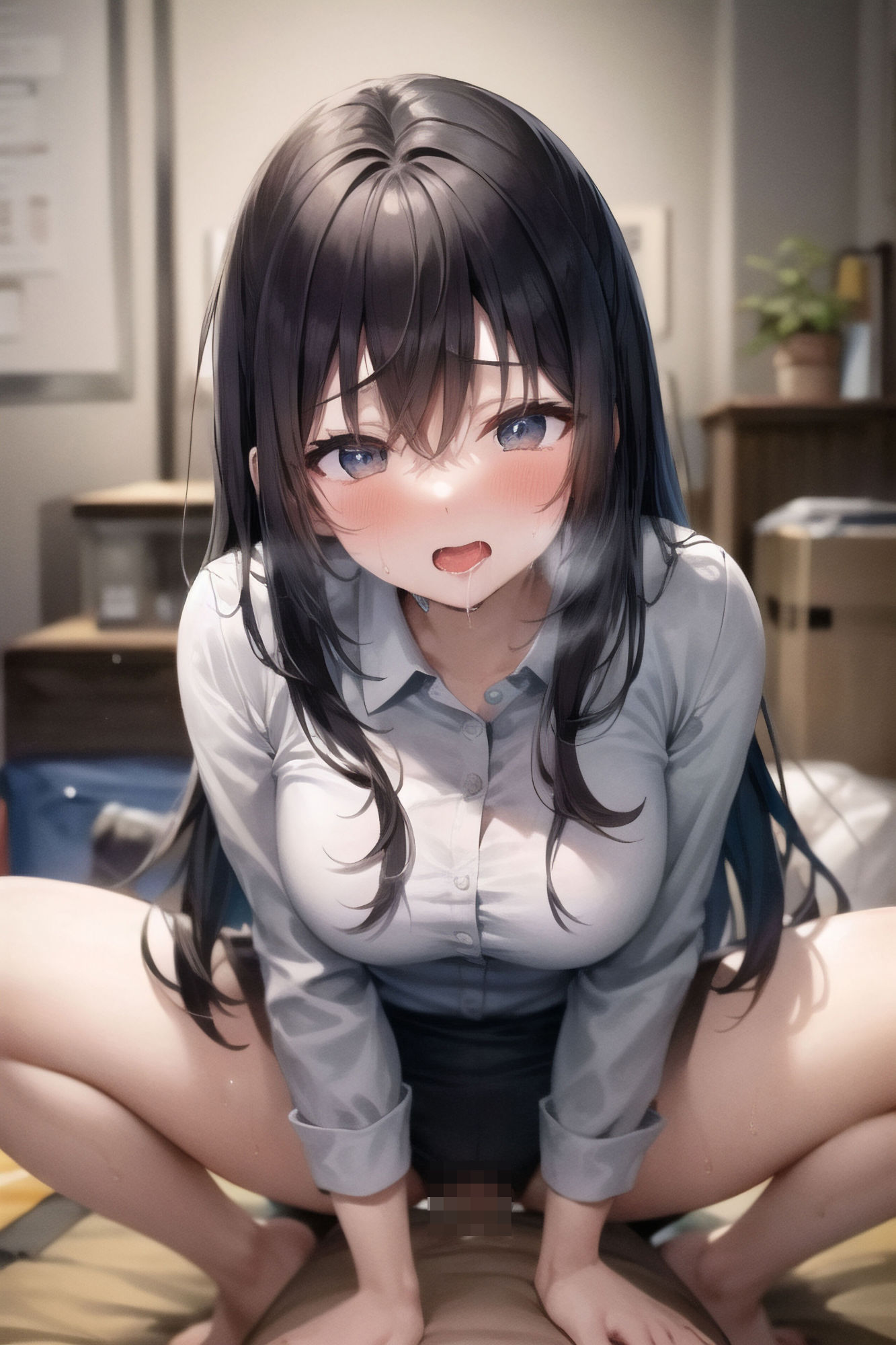 サンプル画像4:上司に調教されつづけた社畜OLの末路(結城ゆい) [d_374936]