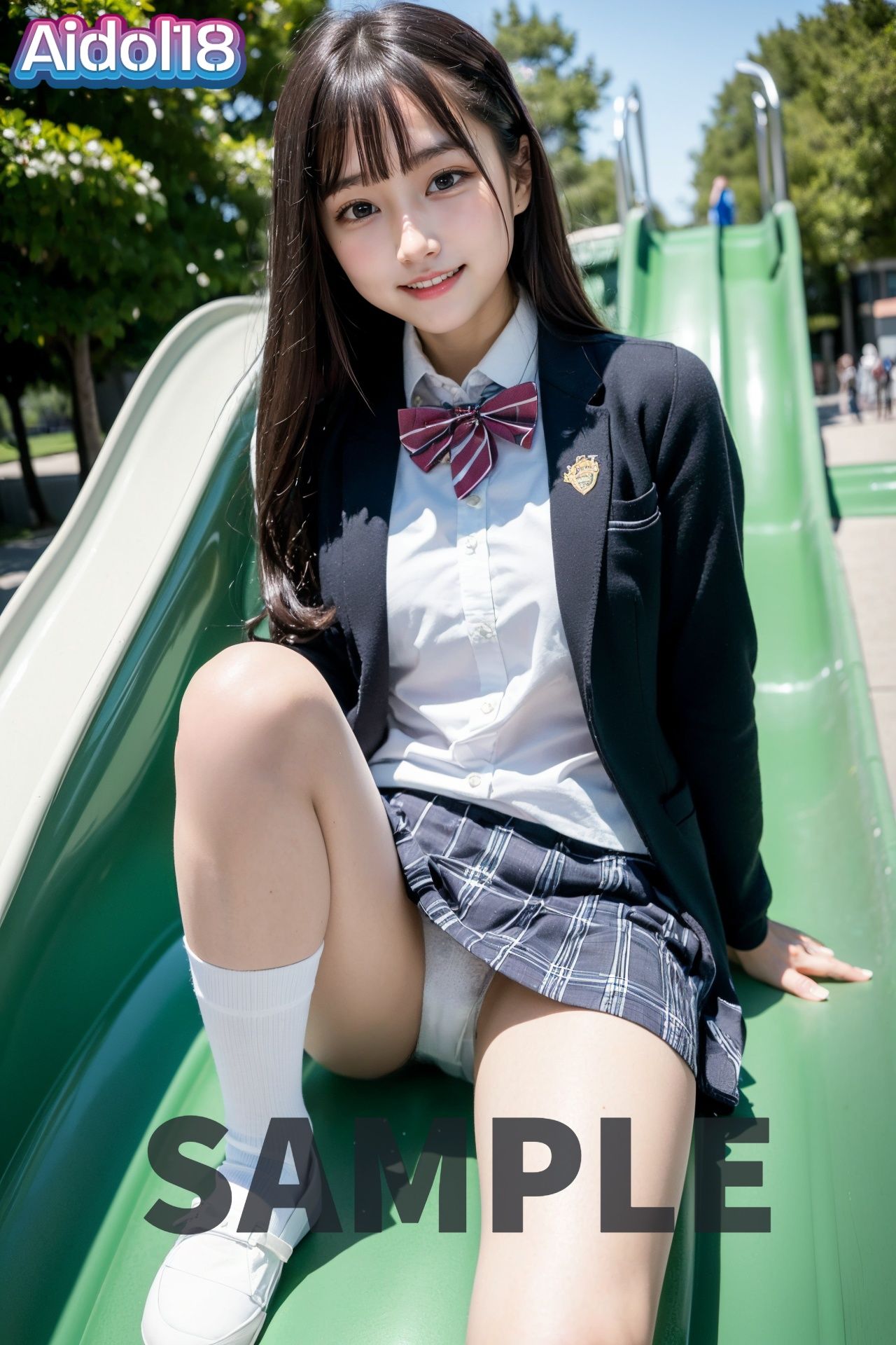 サンプル画像6:女子校生の禁断公園遊戯(Aidol18) [d_374944]