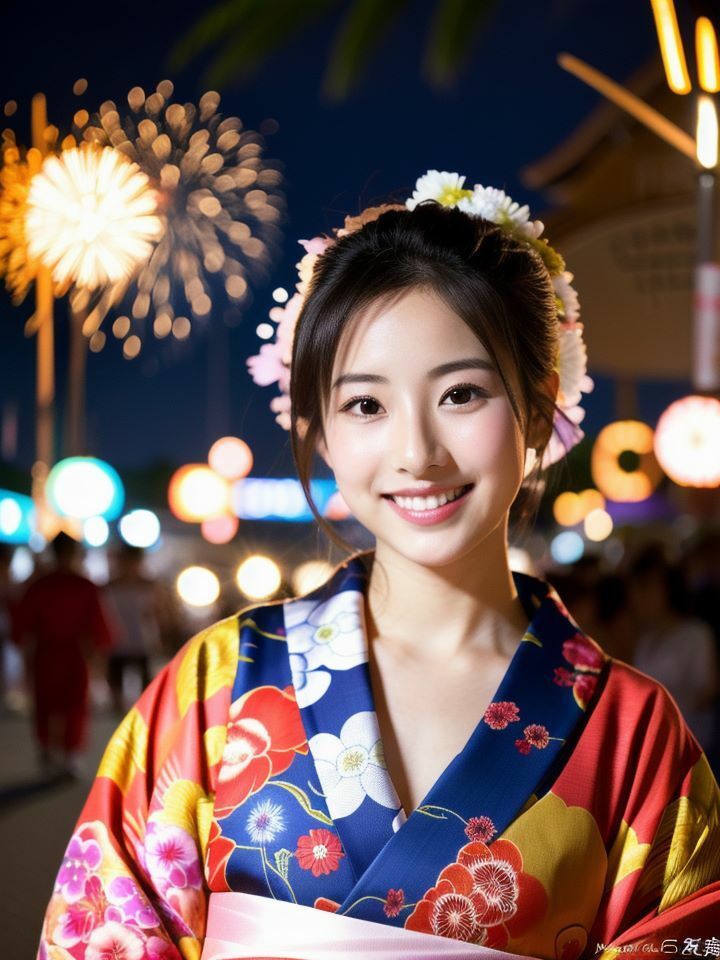 サンプル画像1:いたずら好きの浴衣変態美人と納涼デート？(キャプテン藤澤) [d_375019]