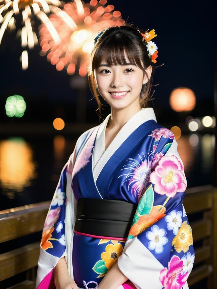 サンプル画像2:いたずら好きの浴衣変態美人と納涼デート？(キャプテン藤澤) [d_375019]