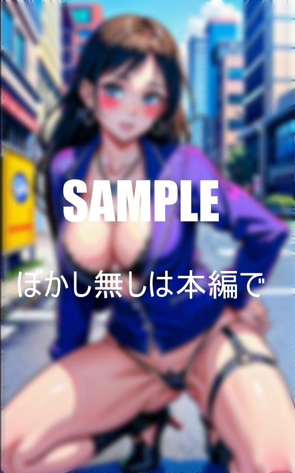 サンプル画像1:淫乱過ぎるランジェリーガーターベルト熟女たち下着姿で街に若い男たちの今にも爆発しそうなビンビン童貞チ〇ポを狩る(Yサークル) [d_375127]