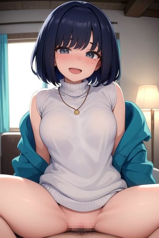 サンプル画像5:ニットのお姉さんとの想い出(忍の庵) [d_375179]