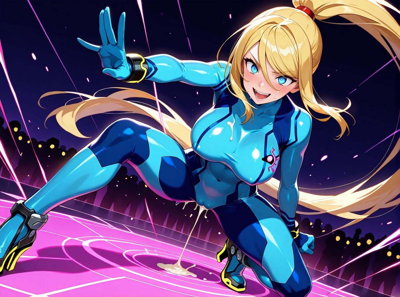 サンプル画像1:めちゃしこ サムスアラン 似w コスプレイヤー M字開脚 壱(萌え嫁工房) [d_375191]