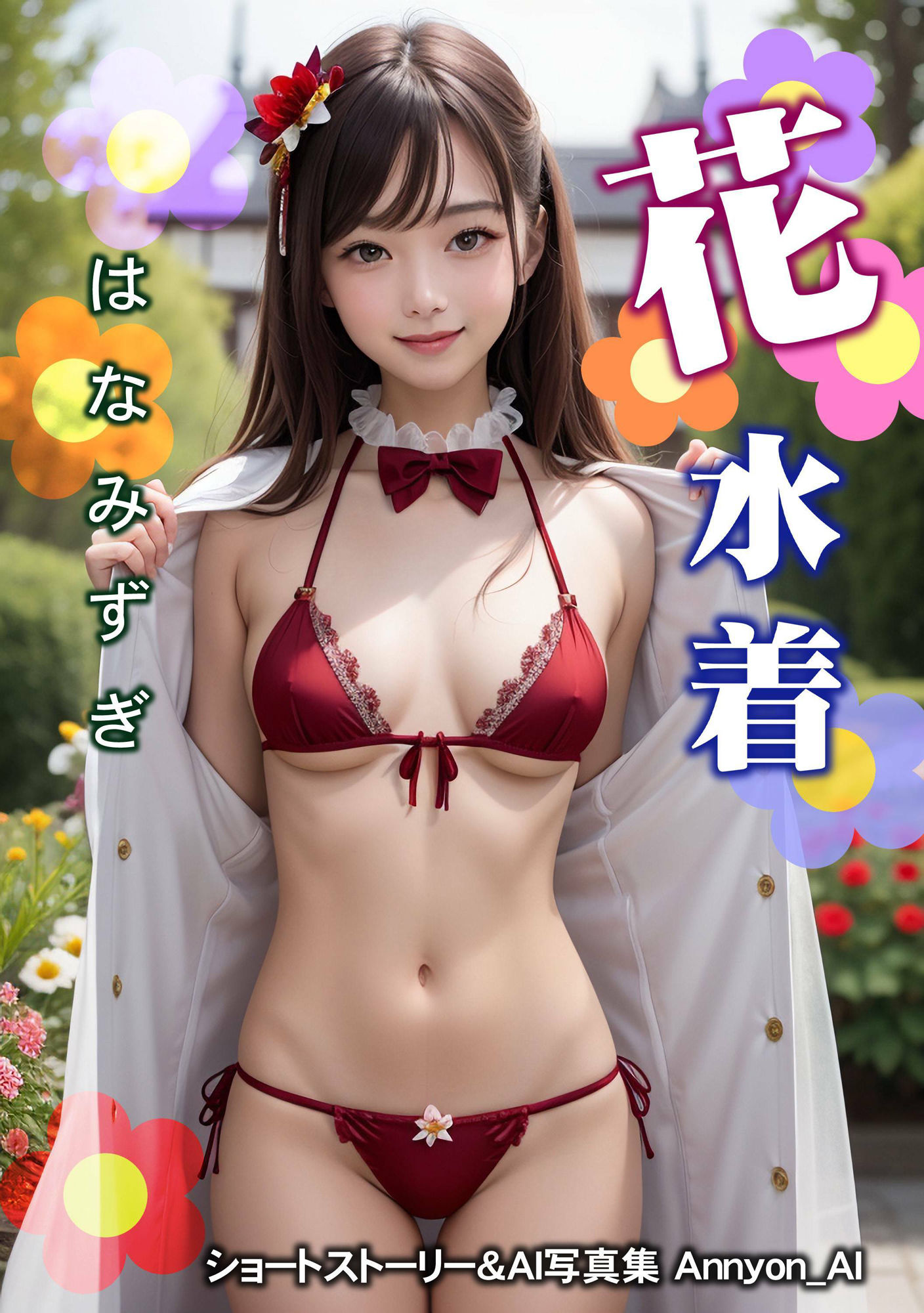 サンプル画像1:花水着(Annyon_AI) [d_375222]