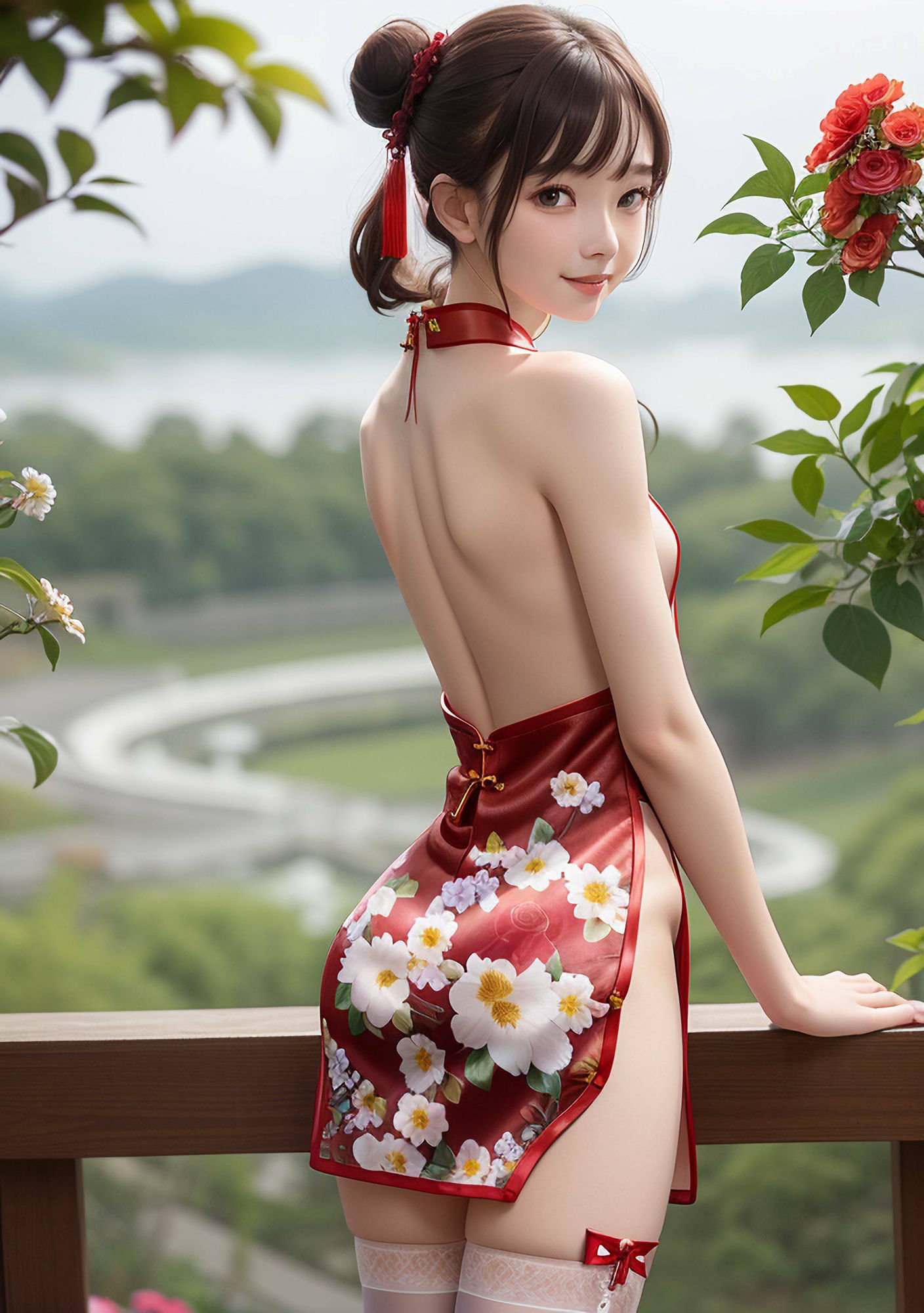 サンプル画像6:花水着(Annyon_AI) [d_375222]