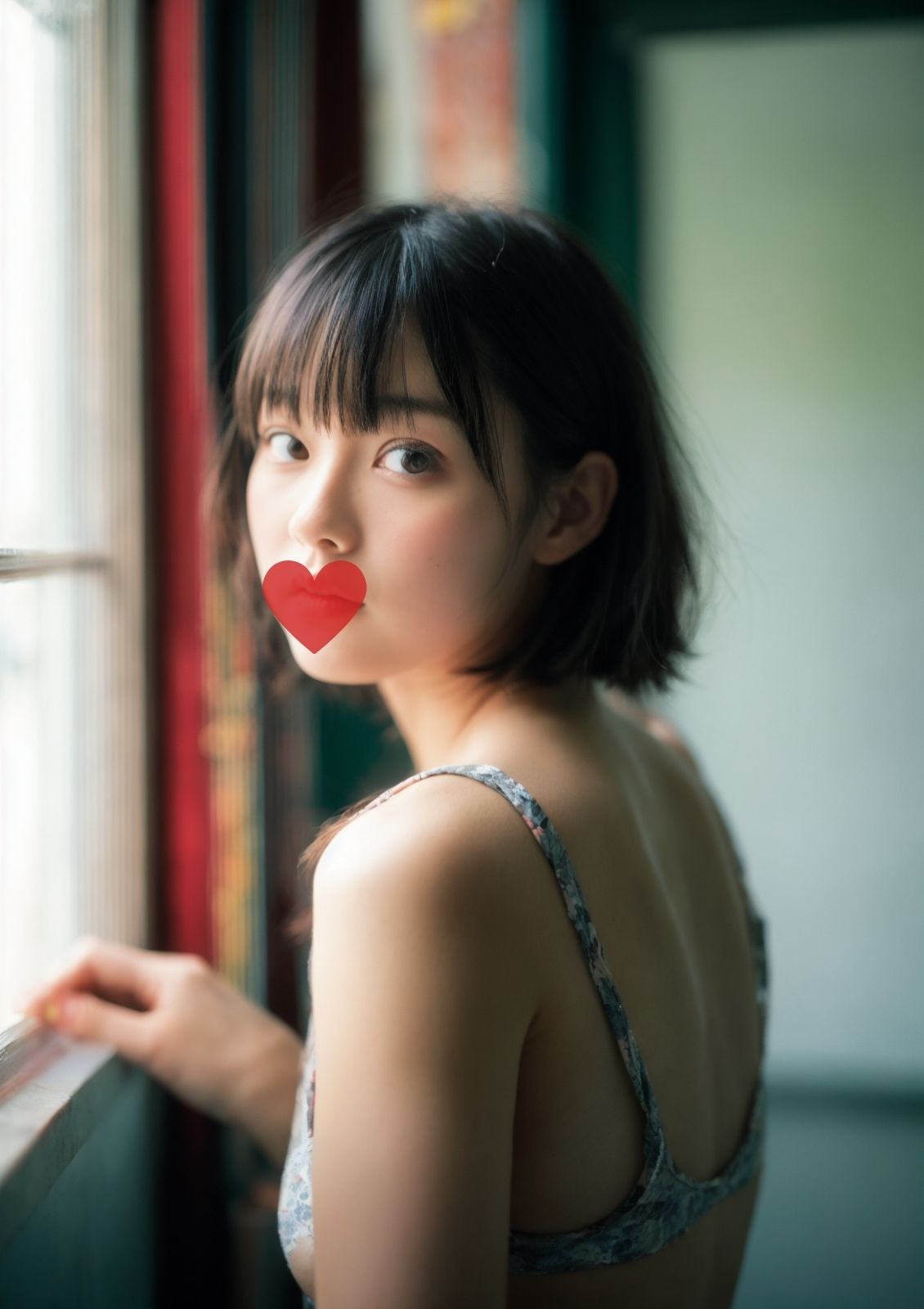 サンプル画像1:若い娘の部屋をのぞく 100円エロ本(100円エロ本販売開発) [d_375232]