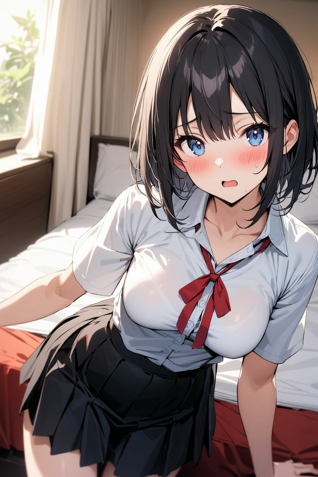 サンプル画像1:初めてできた彼氏といちゃラブ初体験(肉欲の園) [d_375237]