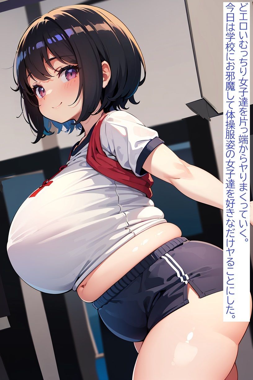 サンプル画像2:むちロリ女子校生達を体操服で百発ヤる(J Butterfly) [d_375249]