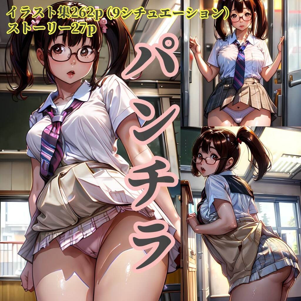 サンプル画像4:クラスのおっとり眼鏡巨乳女子をトイレで凌●しちゃった話〜狙われた背徳学園〜(極太バッハ) [d_375544]