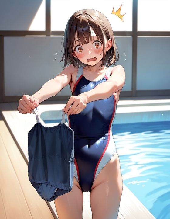 サンプル画像3:ちっぱいハートStories 朝比奈千羽 〜プールH編〜(A.IZEN) [d_375581]