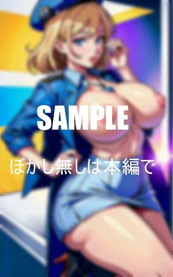 サンプル画像5:いやらしぃ〜女性警察官たち取り調べと称して犯人たちでさえも性の標的にいつでも準備OKの濡れた秘部(Uサークル) [d_375585]