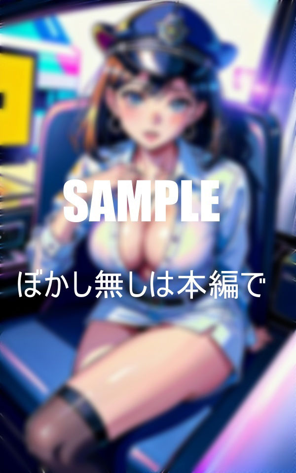 サンプル画像1:エロ過ぎる女性警察官 所内でもパトカー内でも誰かれかまわず誘惑 濡れっぱなしの秘部(Uサークル) [d_375657]