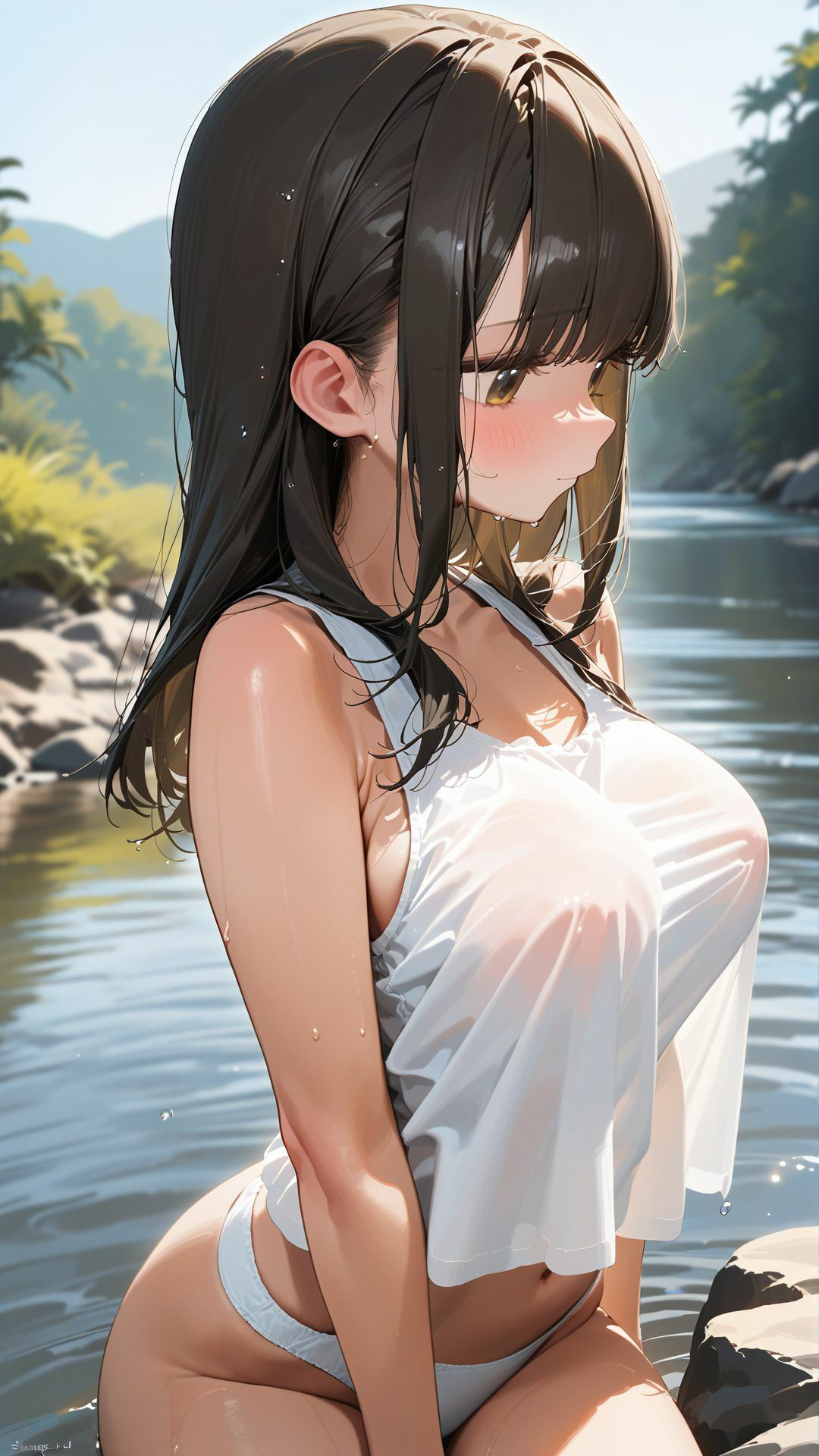 サンプル画像1:褐色美少女〜田舎っ娘編〜(愛の楽園) [d_375663]