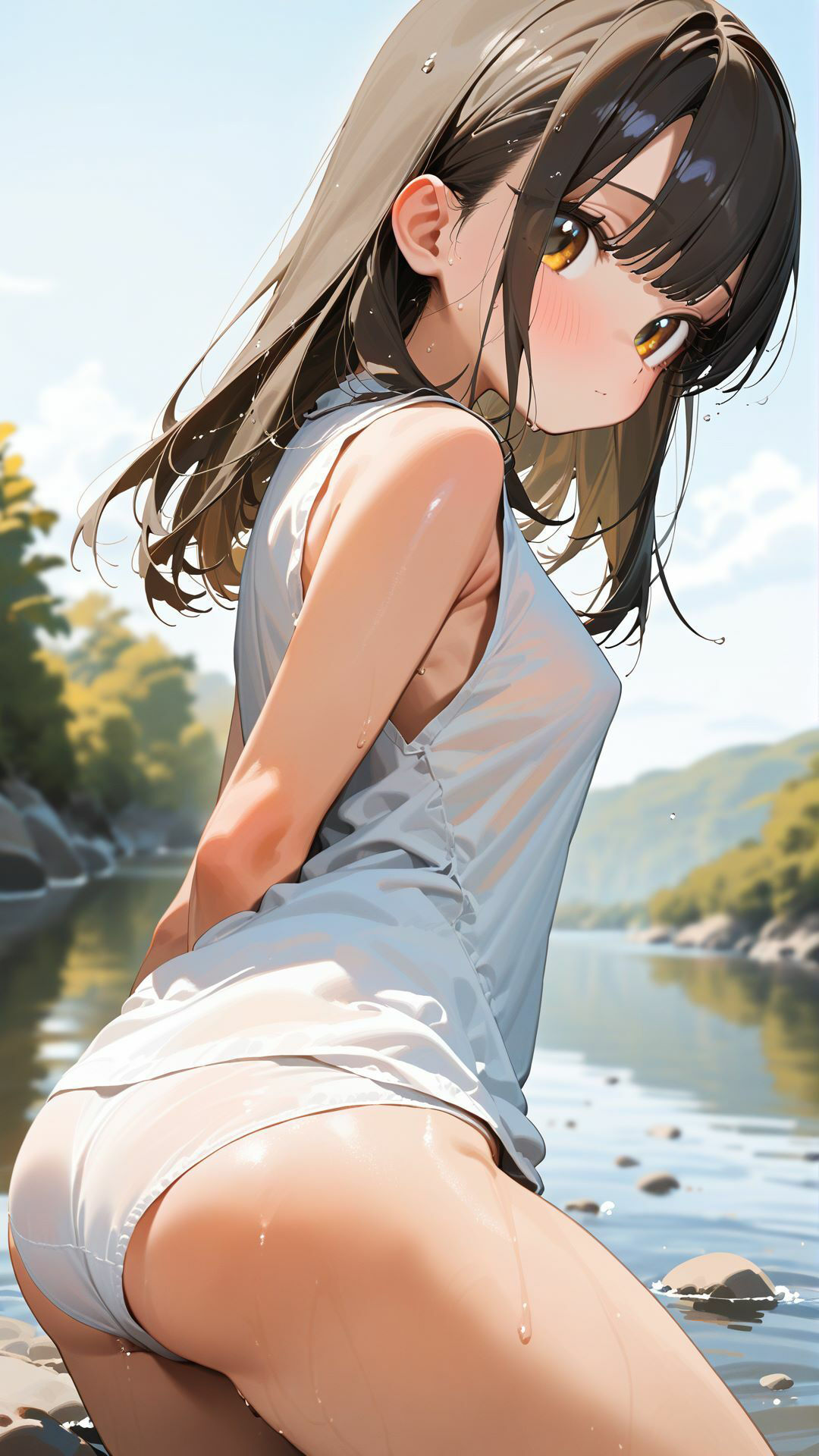 サンプル画像2:褐色美少女〜田舎っ娘編〜(愛の楽園) [d_375663]