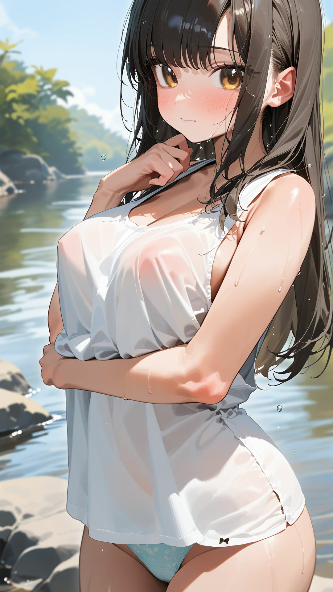 サンプル画像3:褐色美少女〜田舎っ娘編〜(愛の楽園) [d_375663]