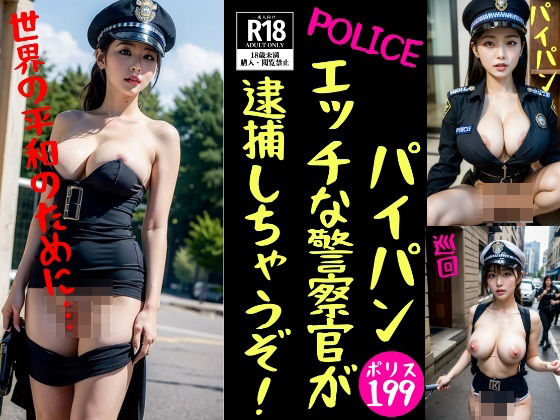 【パイパン警察官】エッチな警察官が逮捕しちゃうぞ！ | 爽やか処理済み痛快空間