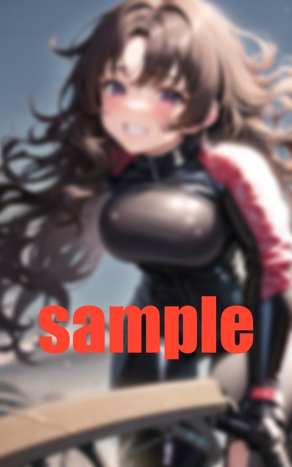 サンプル画像4:むち乳バイク女(楽24) [d_375709]