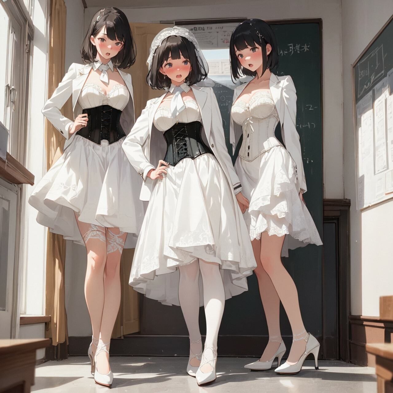 サンプル画像5:エイト・バース 「エイト・チャンス オレたちは女にされ、花嫁にされた」ができるまで(真城のソフトハウス) [d_375713]