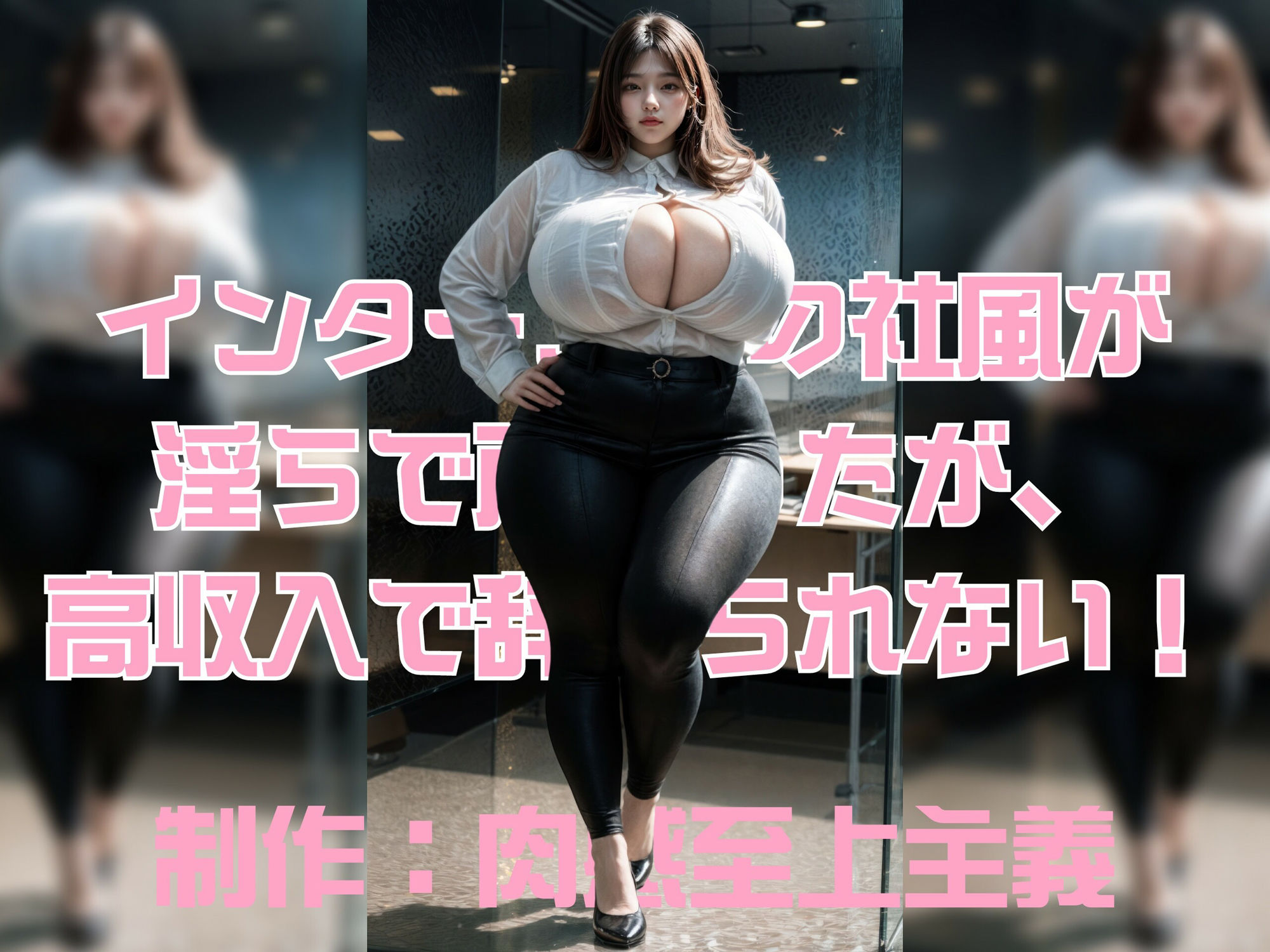 サンプル画像3:インターン先の社風が淫らで戸惑ったが、高収入で辞められない！(肉感至上主義) [d_375721]