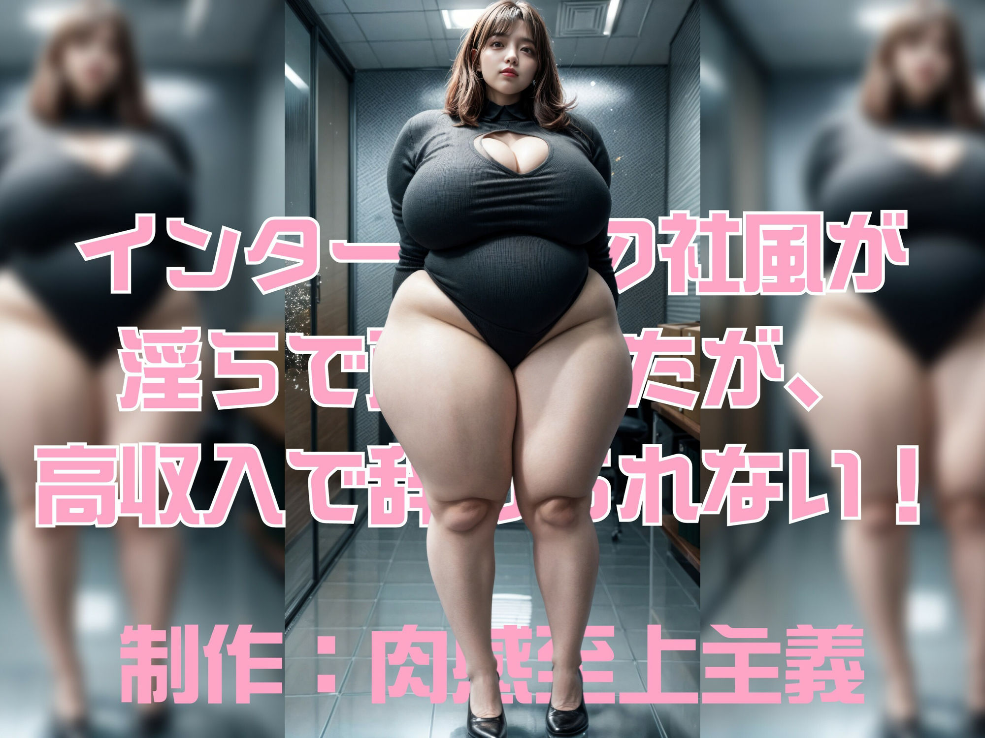 サンプル画像5:インターン先の社風が淫らで戸惑ったが、高収入で辞められない！(肉感至上主義) [d_375721]