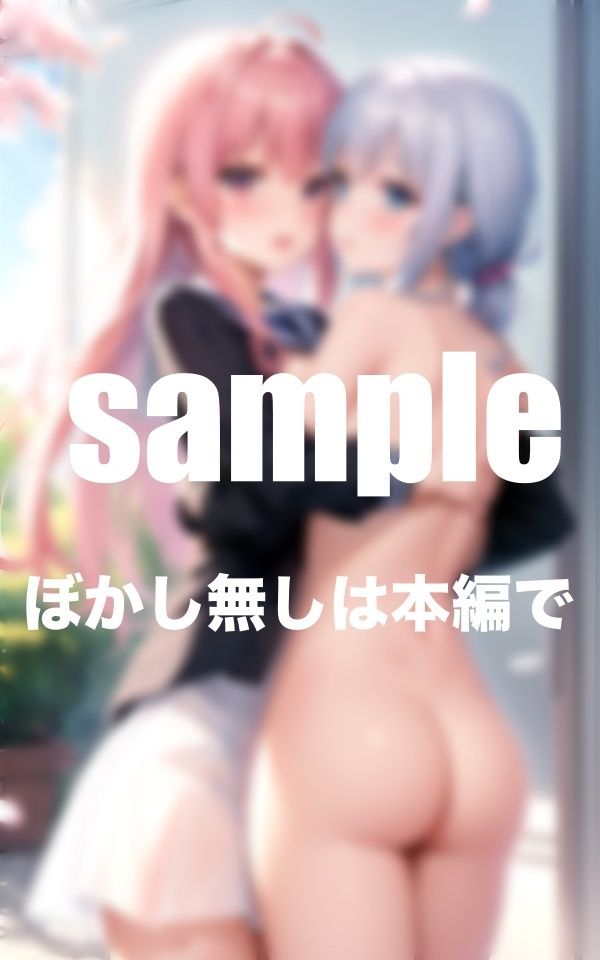 サンプル画像4:女子○の秘め事 発情中の美少女達のすけべな共同生活 止まらないふたなりH(takottoAI) [d_375745]