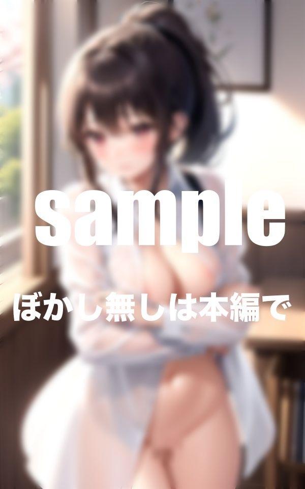 サンプル画像6:女子○の秘め事 発情中の美少女達のすけべな共同生活 止まらないふたなりH(takottoAI) [d_375745]