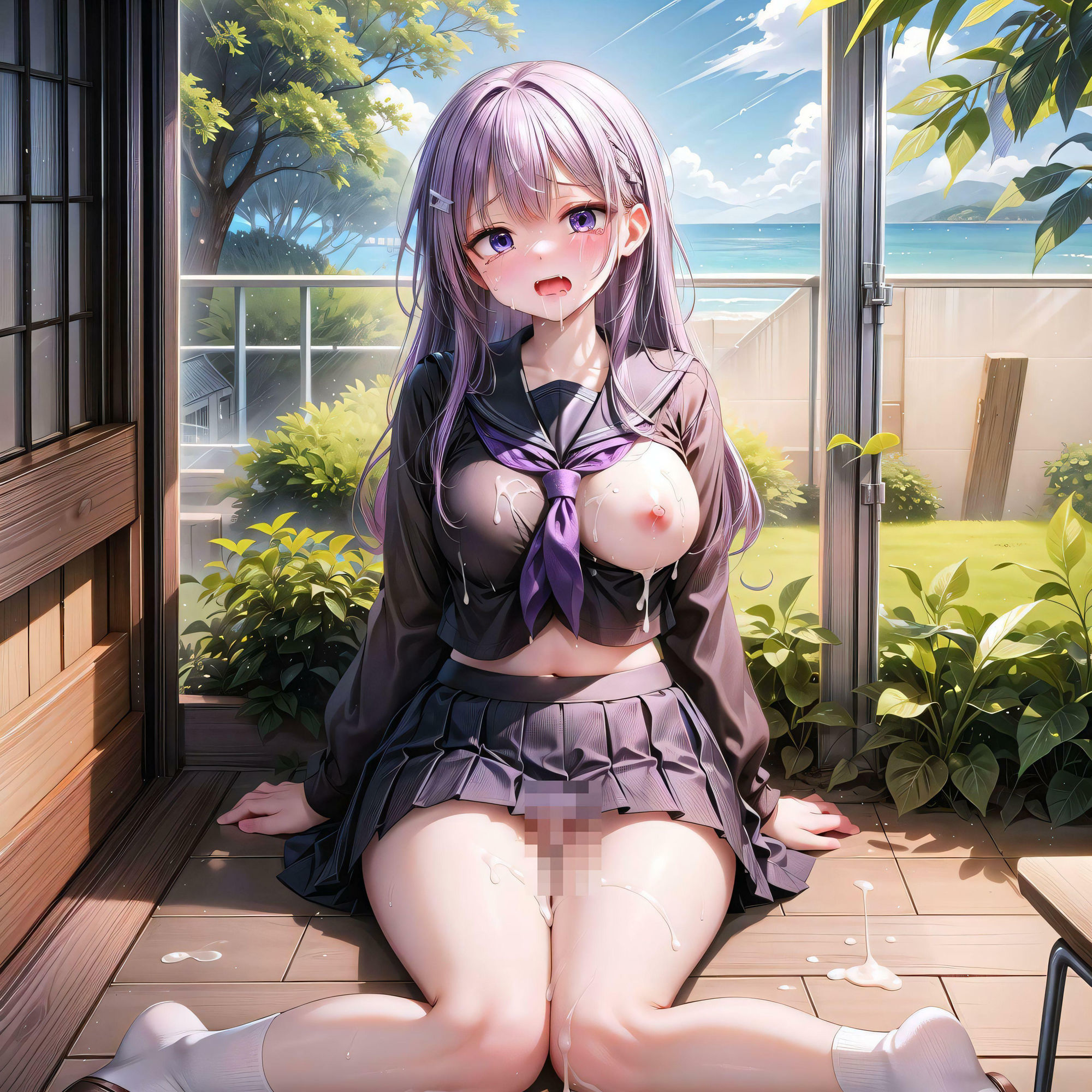 サンプル画像3:肉便器少女の学園生活 〜学校で中出しされ続ける日々〜(官能ラビリンス) [d_375779]