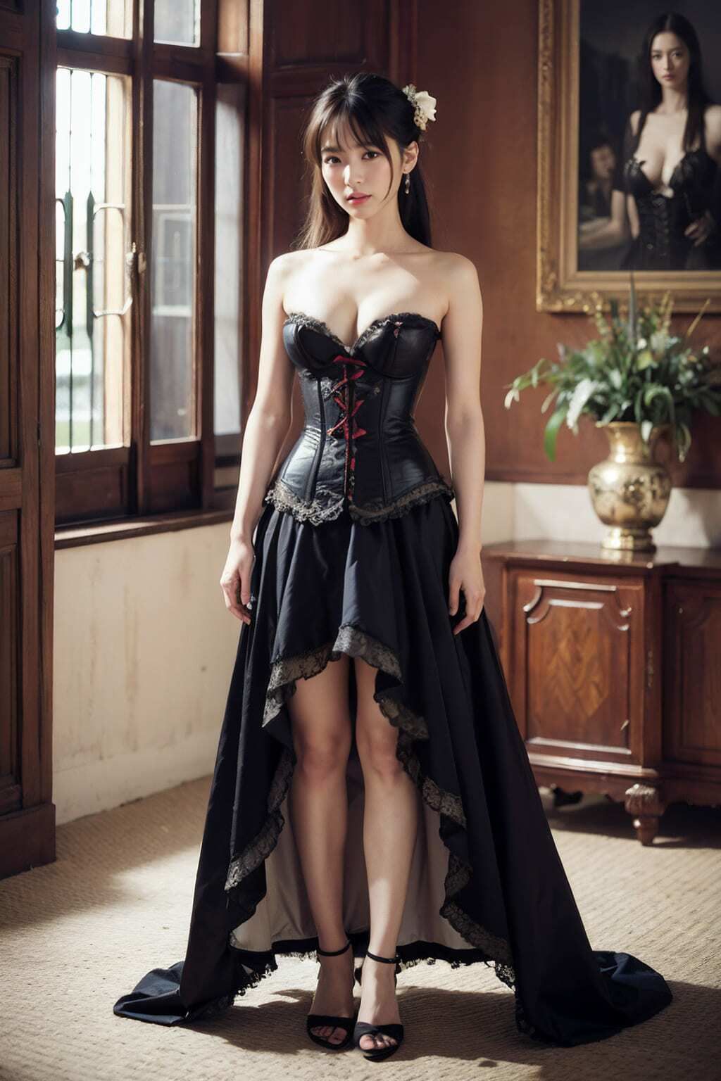 サンプル画像2:アイ・ビジョンズ Vol.08 Elegance Bound コルセットグラビアコレクション(AI ヴィジョナリー) [d_375785]