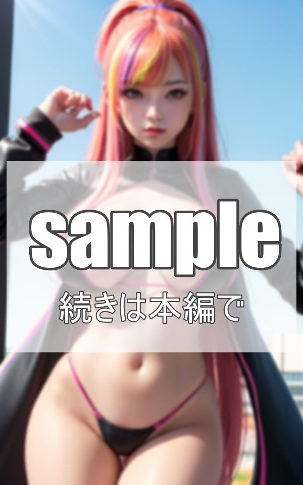 サンプル画像4:サイバー世界で異種交配(電子媚薬集団) [d_375965]