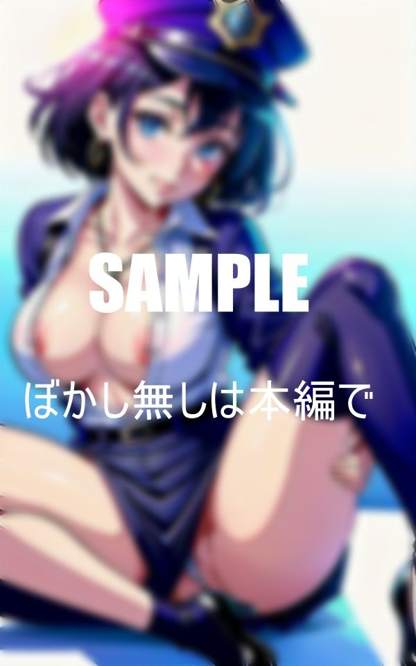 サンプル画像2:いやらし過ぎる美熟女ポリスたち 新人男性警察官の童貞チ〇ポを咥え込んで一滴残らず搾り取るまで離さない可愛い顔して激し過ぎる淫乱(Uサークル) [d_375968]