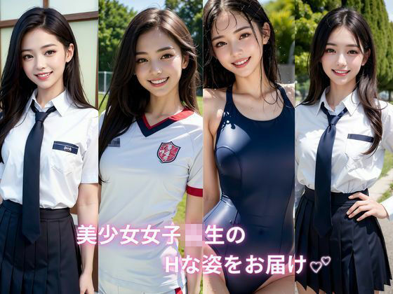 サンプル画像1:【高画質】美少女JKの誘惑 濃密でエッチな学校生活(AI.key) [d_375975]