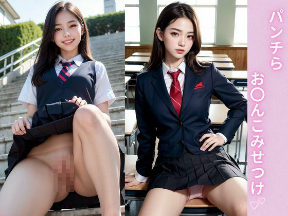 サンプル画像2:【高画質】美少女JKの誘惑 濃密でエッチな学校生活(AI.key) [d_375975]