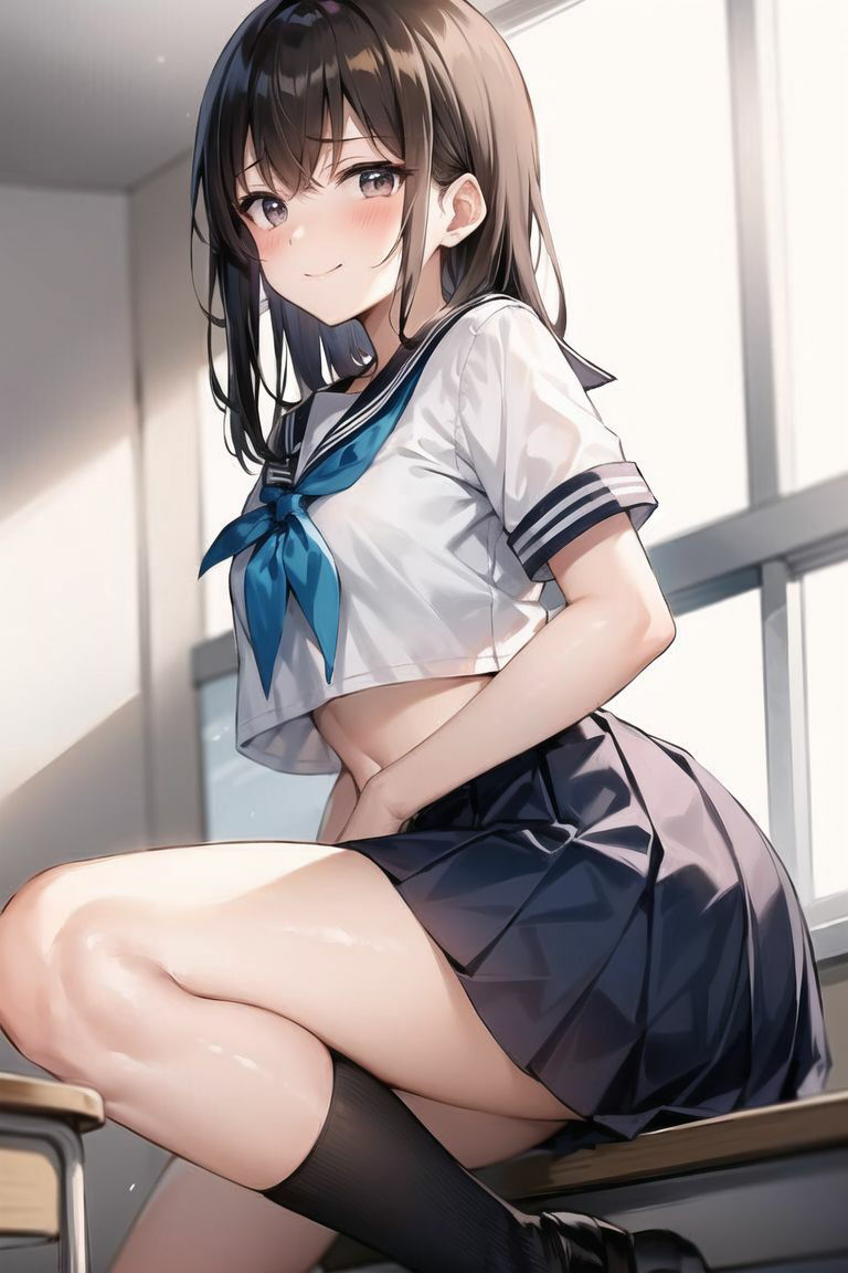 サンプル画像1:日直のしごとは男子のオカズ(発射2秒前) [d_375985]