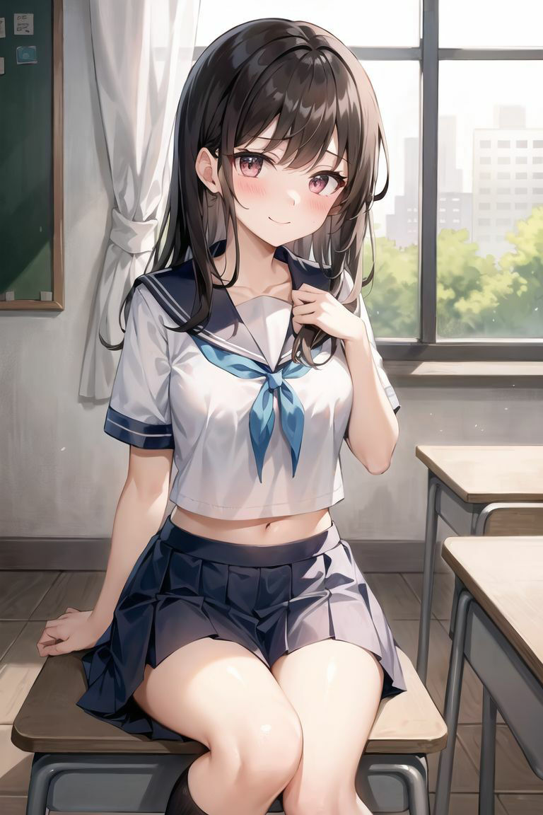 サンプル画像3:日直のしごとは男子のオカズ(発射2秒前) [d_375985]