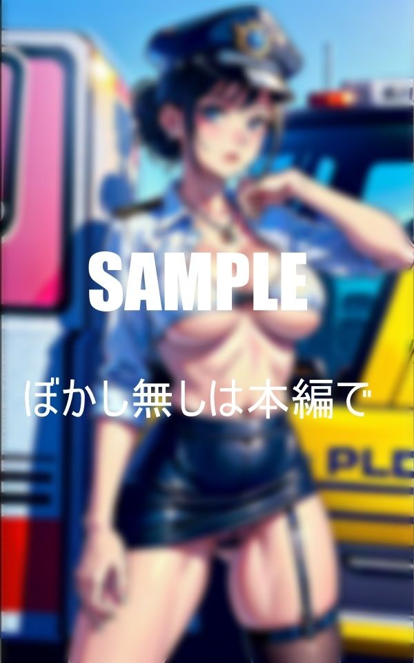 サンプル画像2:誘惑しすぎる美熟女ポリスたち勤務中も止まらぬ溢れ出す色香 男性警察官たちの気を引くことに夢中 毎晩イかなきゃ満足できない秘部(Uサークル) [d_375993]