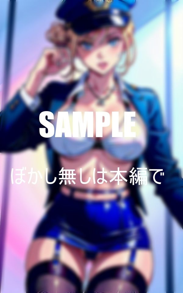 サンプル画像3:誘惑しすぎる美熟女ポリスたち勤務中も止まらぬ溢れ出す色香 男性警察官たちの気を引くことに夢中 毎晩イかなきゃ満足できない秘部(Uサークル) [d_375993]
