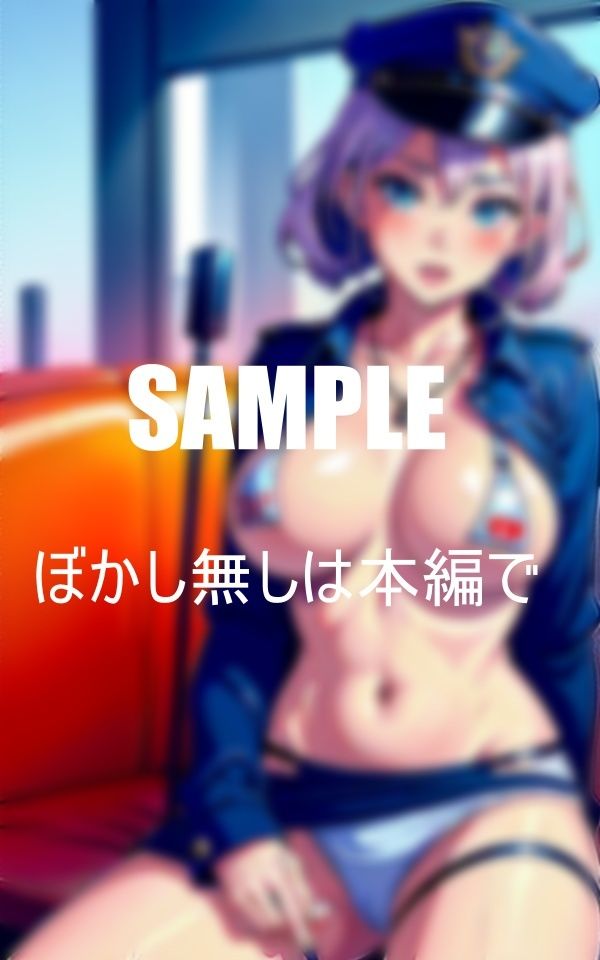 サンプル画像5:誘惑しすぎる美熟女ポリスたち勤務中も止まらぬ溢れ出す色香 男性警察官たちの気を引くことに夢中 毎晩イかなきゃ満足できない秘部(Uサークル) [d_375993]