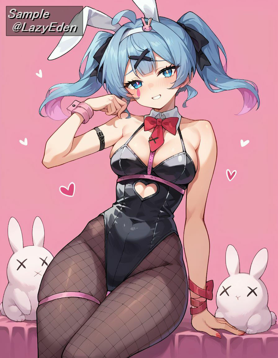 サンプル画像2:ラビットホール （rabbit hole） 初音ミク イラスト集(LazyEden) [d_376013]