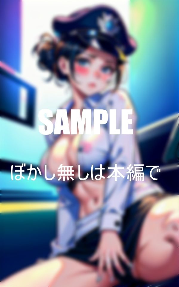 サンプル画像4:いやらし過ぎる美熟女ポリスたち止まらない性欲止められない淫乱毎晩男たちをとっかえひっかえ濡れっぱなしのオ〇〇コ(Uサークル) [d_376024]