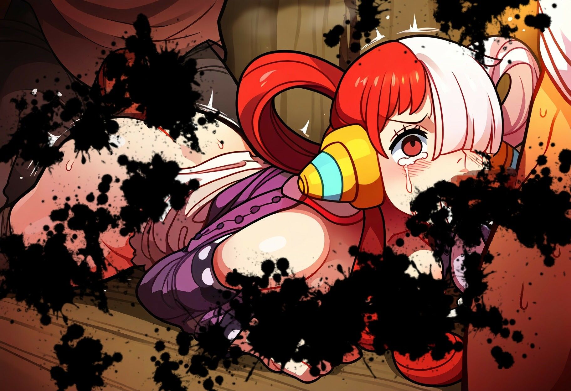 サンプル画像5:歌姫の受難(ある) [d_376067]