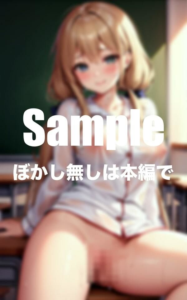 サンプル画像1:遅刻してパジャマ姿で来た件について(AIエロ大臣) [d_376111]