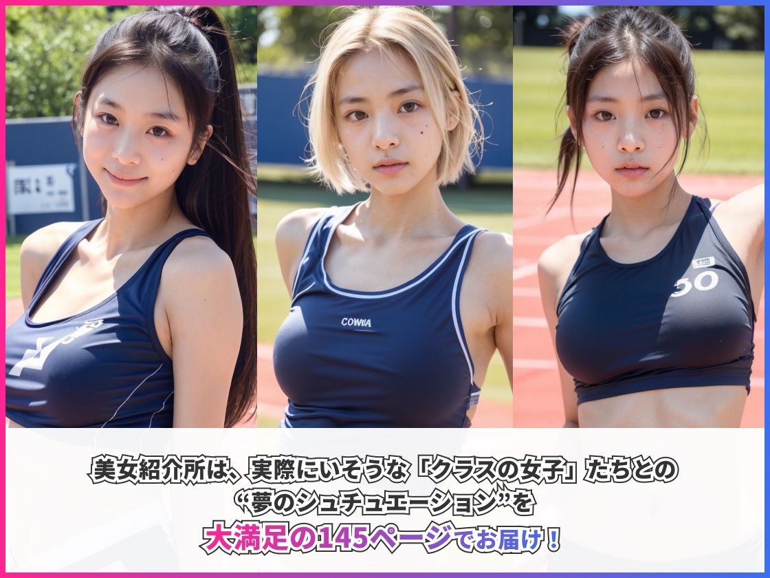 サンプル画像2:おっぱい揺らしながら走る陸上部女子を激写しました。(美女紹介所) [d_376119]