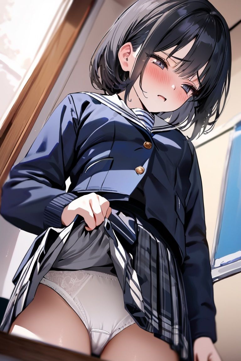 サンプル画像1:屈辱のスカートめくり(poichi factory) [d_376231]