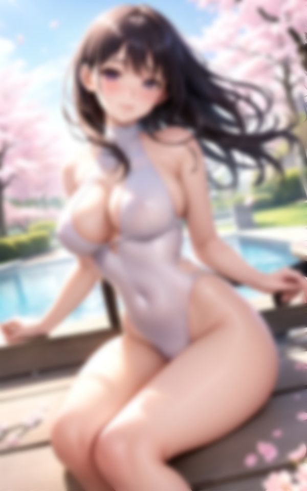 サンプル画像2:魅惑の身体で誘惑してくる淫乱水泳部の先輩ちゃん(AIエンジェル) [d_376274]